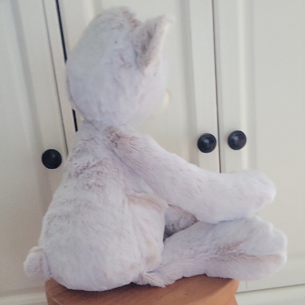 Demdaco Soft Lavender Plush with Cream Tag Accent - Picture 6 of 8